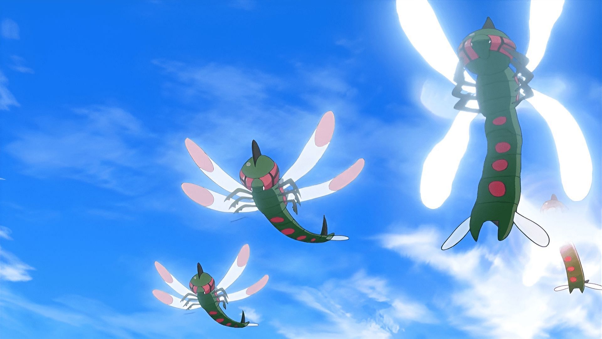 Yanmega in the anime (Image via TPC)